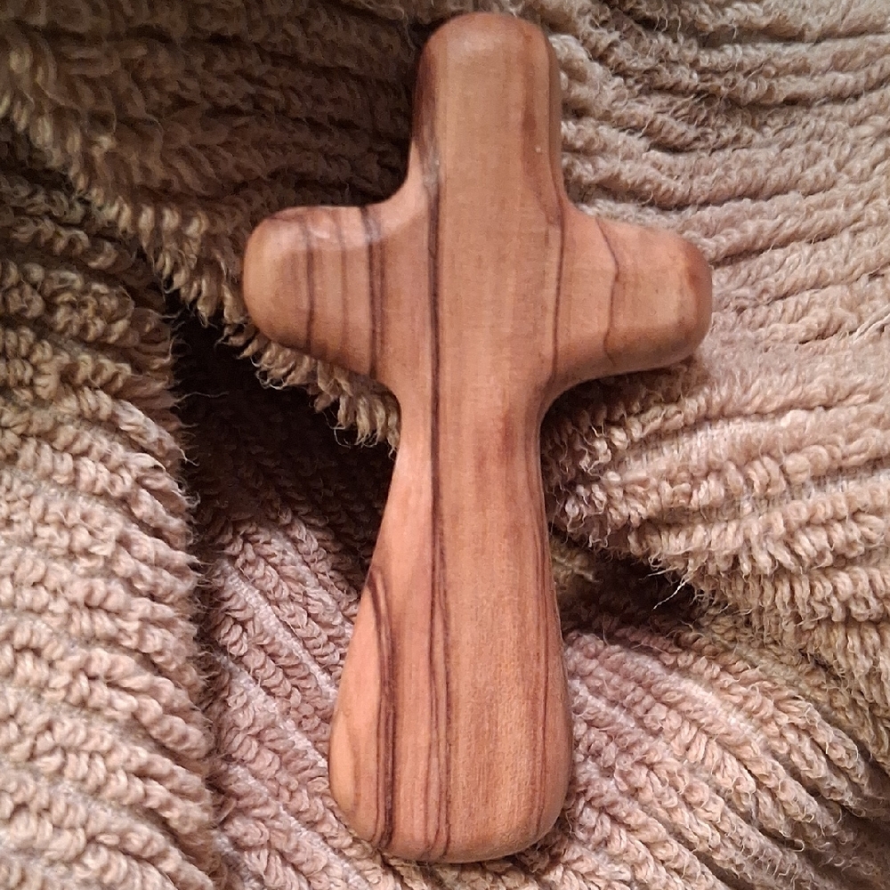 Olivewood Comfort Cross